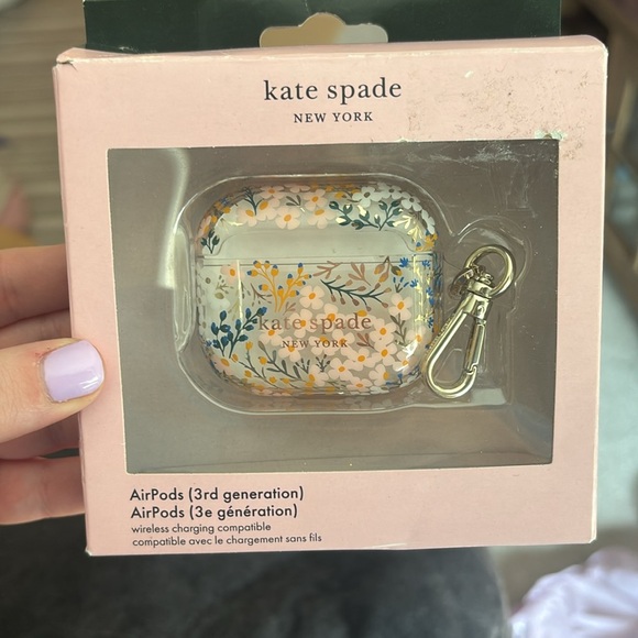 Floral Kate Spade AirPods Case - Picture 2 of 2